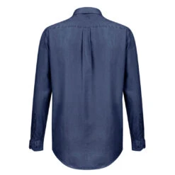 Hoggs Of Fife Archerfield Men's Denim Shirt -Trendsetters Closet Hoggs of Fife Archerfield Men Denim Shirt Dark Wash 04