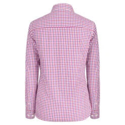 Hoggs Of Fife Becky II Ladies Cotton Shirt -Trendsetters Closet Hoggs of Fife Becky II Ladies Cotton Shirt Violet Cerise 02