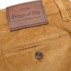 Hoggs Of Fife Cairnie Men's Comfort Stretch Cord Trousers -Trendsetters Closet Hoggs of Fife Cairnie Men Comfort Stretch Cord Trousers Harvest 03