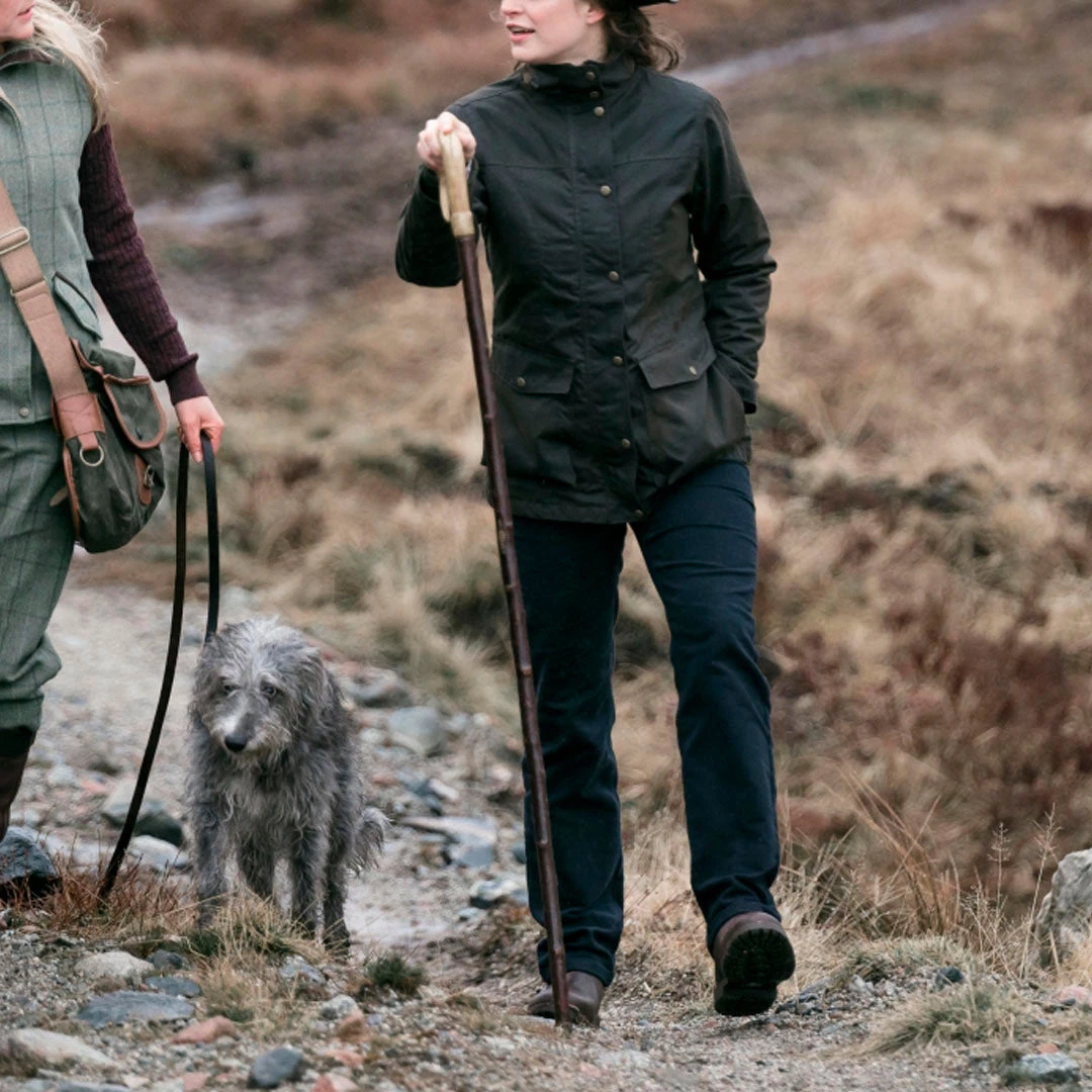 Hoggs Of Fife Caledonia Ladies Waxed Jacket 3 Hoggs Of Fife Caledonia Ladies Waxed Jacket - Image 3