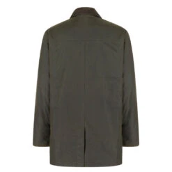 Hoggs Of Fife Caledonia Men's Wax Jacket -Trendsetters Closet Hoggs of Fife Caledonia Men Wax Jacket Antique Olive 04
