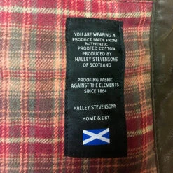 Hoggs Of Fife Caledonia Men's Wax Jacket -Trendsetters Closet Hoggs of Fife Caledonia Men Wax Jacket Antique Olive 05