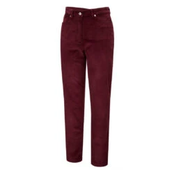 Hoggs Of Fife Ceres Ladies Stretch Cord Jeans 14 Hoggs Of Fife Ceres Ladies Stretch Cord Jeans -Trendsetters Closet Hoggs of Fife Ceres Ladies Stretch Cord Jeans Merlot 01