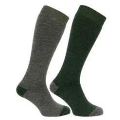 Trendsetters Closet -Trendsetters Closet Hoggs of Fife Country Long Socks Tweed Loden 01