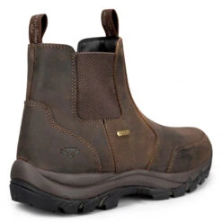Hoggs Of Fife Creagan Waterproof H-Tex Dealer Boots -Trendsetters Closet Hoggs of Fife Creagan Waterproof H Tex Dealer Boots Waxy Brown 03