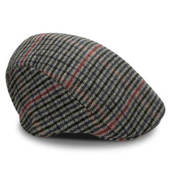 Hoggs Of Fife Dogtooth Waterproof Tweed Cap