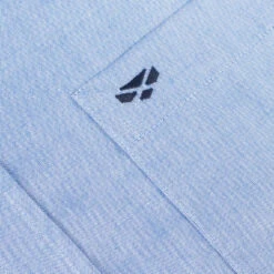 Hoggs Of Fife Dunedin Men's Oxford Shirt -Trendsetters Closet Hoggs of Fife Dunedin Mens Oxford Shirt Blue 03