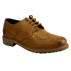 Hoggs Of Fife Inverurie Country Lace Up Brogues -Trendsetters Closet Hoggs of Fife Inverurie Country Lace Up Brogues Walnut 01
