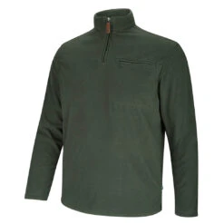 Hoggs Of Fife Islander Men's Micro-Fleece Sweater -Trendsetters Closet Hoggs of Fife Islander Men s Micro Fleece Sweater dark Green 01