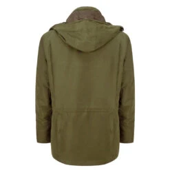 Hoggs Of Fife Kincraig Men's Waterproof Field Jacket -Trendsetters Closet Hoggs of Fife Kincraig Men s Waterproof Field Jacket Olive Green 03