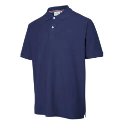 Hoggs Of Fife Largs Men's Pique Polo Shirt -Trendsetters Closet Hoggs of Fife Largs Mens Pique Polo Shirt Navy 01