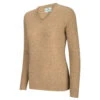 Hoggs Of Fife Lauder Ladies Cable Knit Sweatshirt