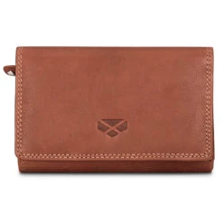 Hoggs Of Fife Monarch Leather Bi Fold Purse 11 Hoggs Of Fife Monarch Leather Bi Fold Purse -Trendsetters Closet Hoggs of Fife Monarch Leather Bi Fold Purse Hazelnut 01