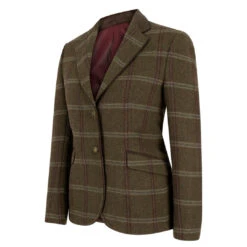 Hoggs Of Fife Musselburgh Ladies Tweed Hacking Jacket