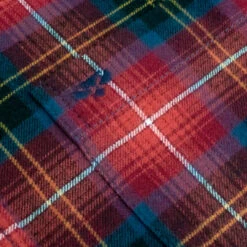 Hoggs Of Fife Pitmedden Men's Flannel Check Shirt -Trendsetters Closet Hoggs of Fife Pitmedden Mens Flannel Check Shirt Rust Check 02