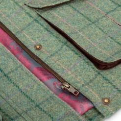 Hoggs Of Fife Roslin Ladies Technical Tweed Field Coat -Trendsetters Closet Hoggs of Fife Roslin Ladies Technical Tweed Field Coat 04