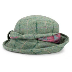 Hoggs Of Fife Roslin Ladies Tweed Twist Hat