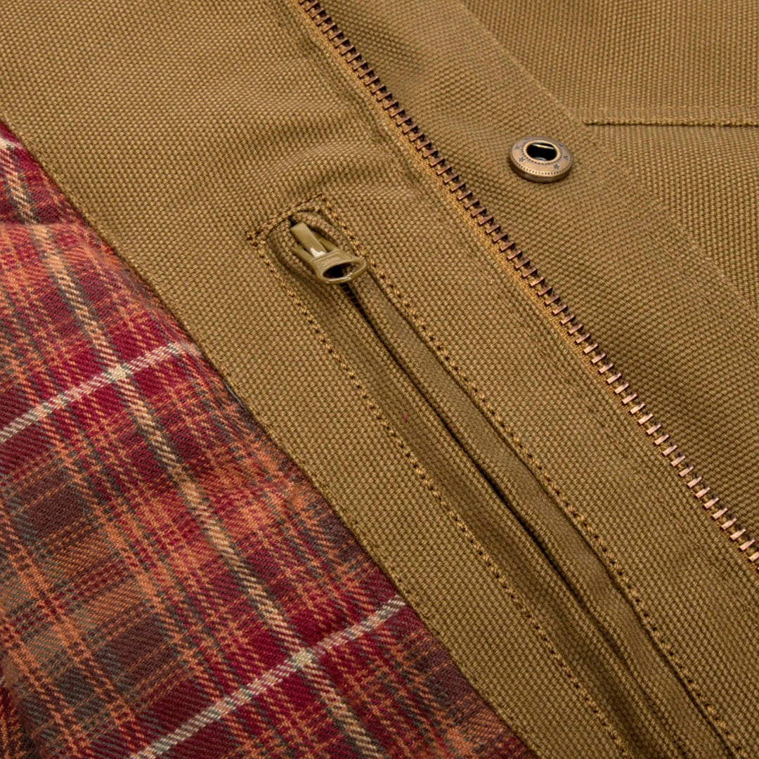 Hoggs Of Fife Stewarton Men's Canvas Coat 4 Hoggs Of Fife Stewarton Men's Canvas Coat - Image 4