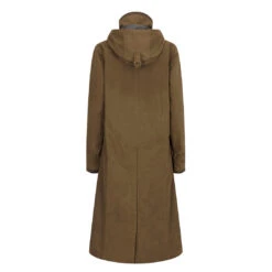 Hoggs Of Fife Struther Ladies Waterproof Long Riding Coat -Trendsetters Closet Hoggs of Fife Struther Ladies Waterproof Long Riding Coat Sage 02
