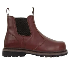 Hoggs Of Fife Zeus Safety Dealer Boots -Trendsetters Closet Hoggs of Fife Zeus Safety Dealer Boots Crazy Horse Brown 01