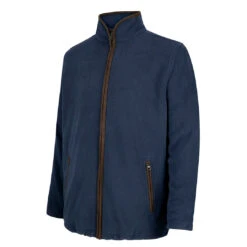 Hoggs Of Fife Woodhall Men's Fleece Jacket -Trendsetters Closet Hoggs of fife Woodhall Fleece Jacket Navy 01