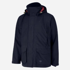 Hoggs Of Fife Culloden Waterproof Jacket -Trendsetters Closet hoggs culloden jacket navy 1