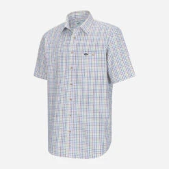 Hoggs Of Fife Kessock Short Sleeve Tattersall Shirt -Trendsetters Closet hoggs kessock 2