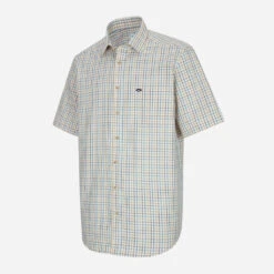 Hoggs Of Fife Kessock Short Sleeve Tattersall Shirt