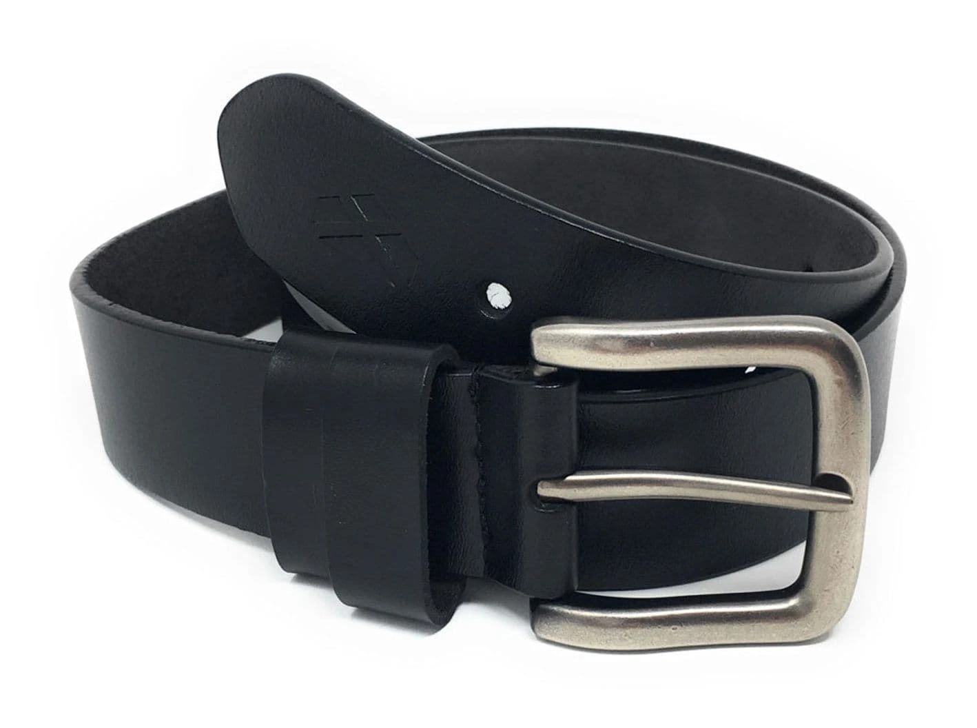 Hoggs Luxury Leather Belt - Black 2 Hoggs Luxury Leather Belt - Black - Image 2