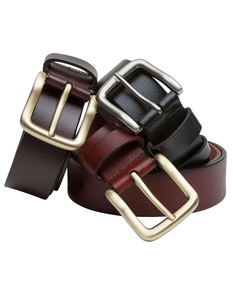 Hoggs Luxury Leather Belt - Tan 1 Hoggs Luxury Leather Belt - Tan