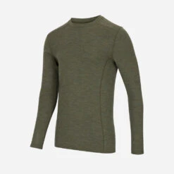 Hoggs Of Fife 100% Merino Wool Crew Neck Base Layer Long Sleeve