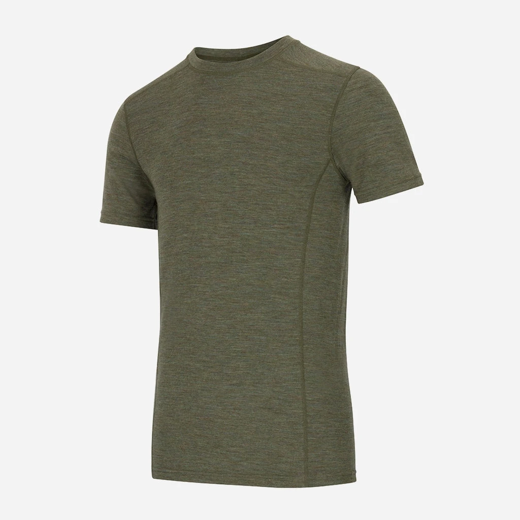 Hoggs Of Fife 100% Merino Wool Crew Neck Base Layer Short Sleeve 1 Hoggs Of Fife 100% Merino Wool Crew Neck Base Layer Short Sleeve