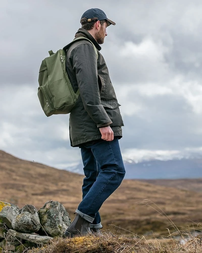 Hoggs Of Fife Caledonia Men's Wax Jacket 4 Hoggs Of Fife Caledonia Men's Wax Jacket - Image 4