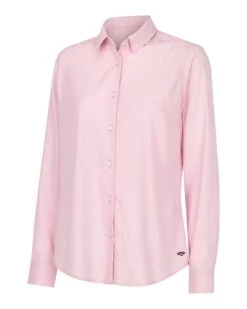 Hoggs Of Fife Callie Twill Shirt - Plain Pink