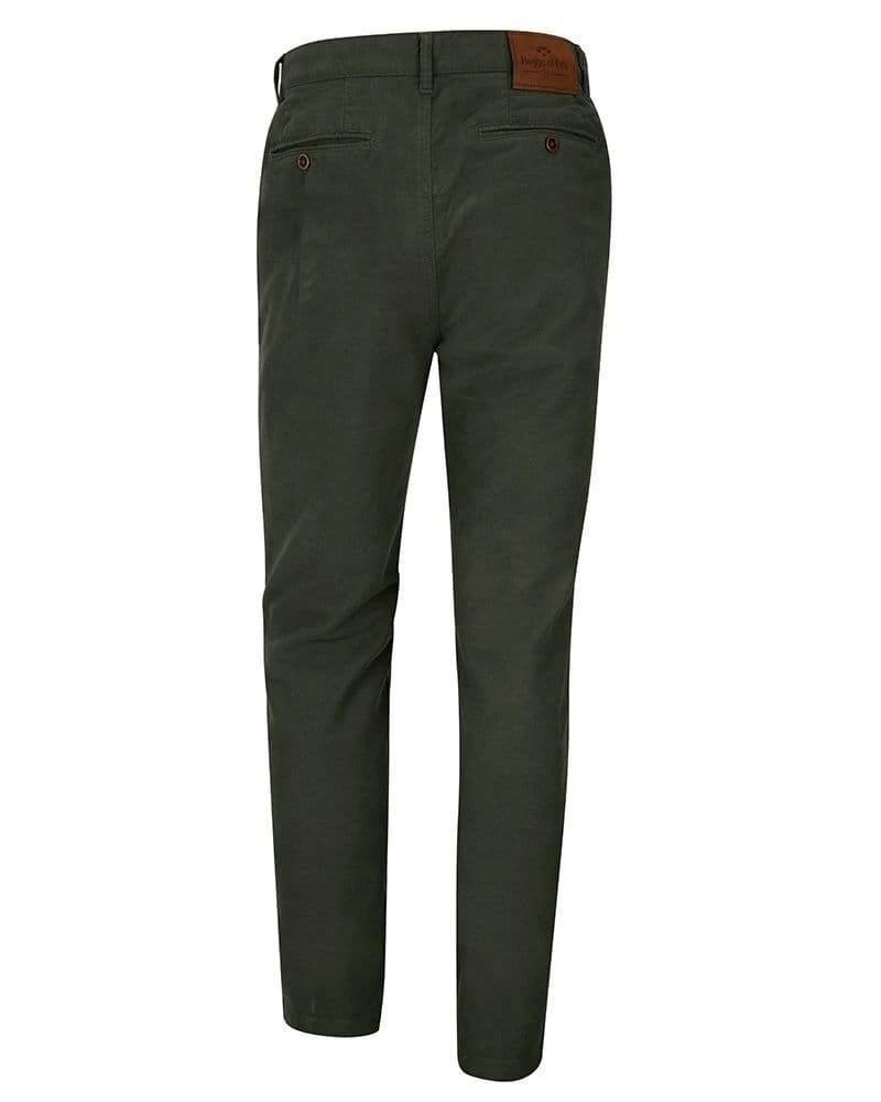 Hoggs Of Fife Carrick Stretch Technical Moleskin Trousers - Olive 2 Hoggs Of Fife Carrick Stretch Technical Moleskin Trousers - Olive - Image 2