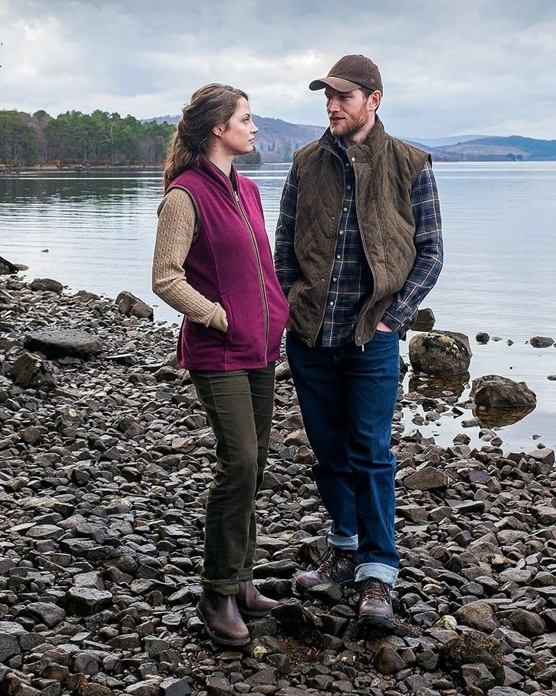 Hoggs Of Fife Denholm Quilted Gilet - Loden 5 Hoggs Of Fife Denholm Quilted Gilet - Loden - Image 5