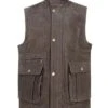 Hoggs Of Fife Lomond Leather Waistcoat