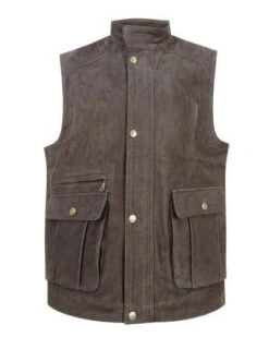Hoggs Of Fife Lomond Leather Waistcoat