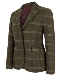 Hoggs Of Fife Musselburgh Ladies Tweed Hacking Jacket