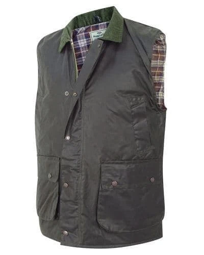 Hoggs Of Fife Padded Waxed Waistcoat 1 Hoggs Of Fife Padded Waxed Waistcoat