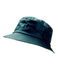 Hoggs Of Fife Waxed Bush Hat - Navy
