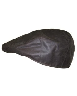 Hoggs Of Fife Waxed Cap - Brown