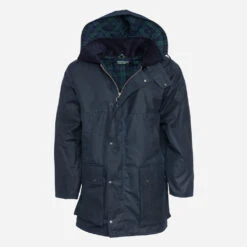 Hoggs Of Fife Padded Wax Jacket -Trendsetters Closet hoggs padded wax jacket 3
